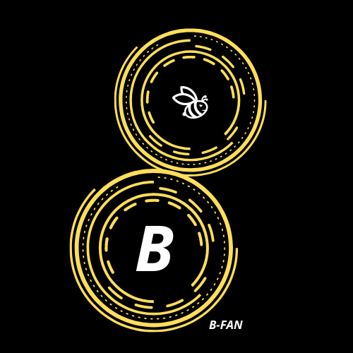 大分Bリングスファンクラブ B-FAN　ロゴ